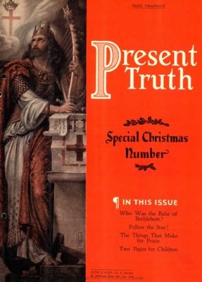 Present Truth and Signs of the Times | December 8, 1932