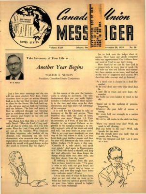 Canadian Union Messenger | December 28, 1955