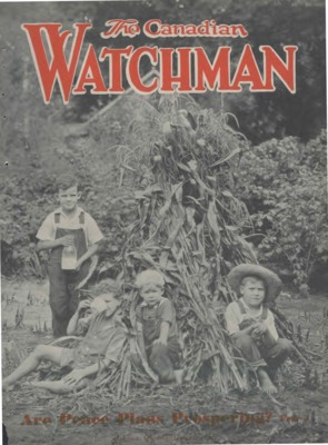 The Canadian Watchman | October 1, 1930