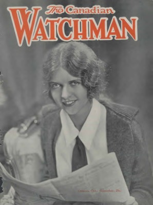 The Canadian Watchman | September 1, 1932