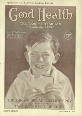 Good Health | November 1, 1927
