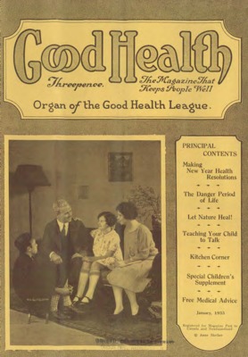 Good Health | January 1, 1933