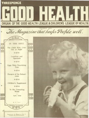 Good Health | April 1, 1936