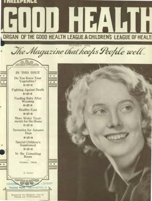Good Health | October 1, 1936