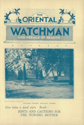 The Oriental Watchman and Herald of Health | April 1, 1931