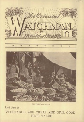 The Oriental Watchman and Herald of Health | July 1, 1932