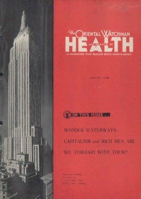 The Oriental Watchman and Herald of Health | January 1, 1935