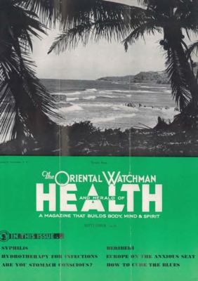 The Oriental Watchman and Herald of Health | September 1, 1936