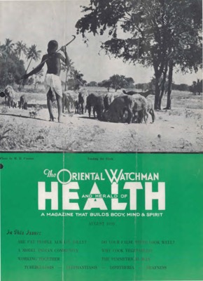 The Oriental Watchman and Herald of Health | August 1, 1939