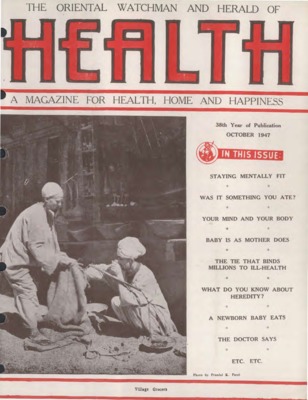 The Oriental Watchman and Herald of Health | October 1, 1947