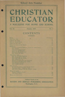 Christian Educator | January 1, 1918
