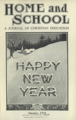 Home and School | January 1, 1931