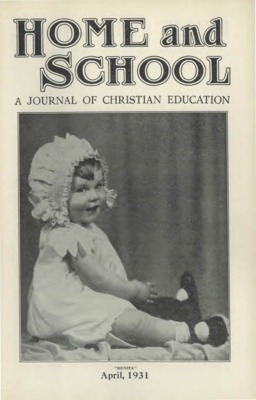 Home and School | April 1, 1931