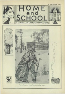 Home and School | November 1, 1933