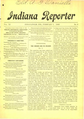 Indiana Reporter | February 1, 1905