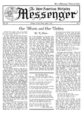 The Inter-American Division Messenger | April 1, 1932