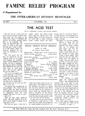 The Inter-American Division Messenger | September 1, 1948