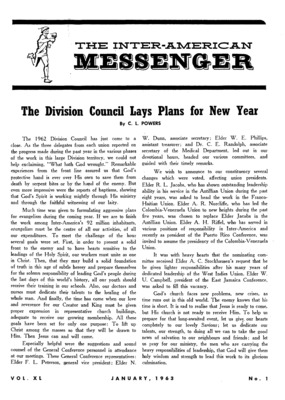 The Inter-American Messenger | January 1, 1963