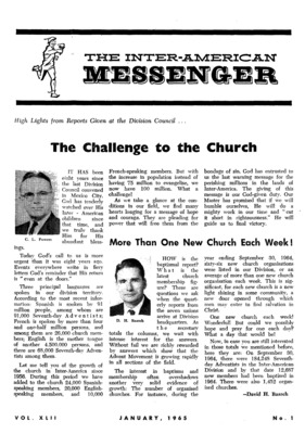 The Inter-American Messenger | January 1, 1965