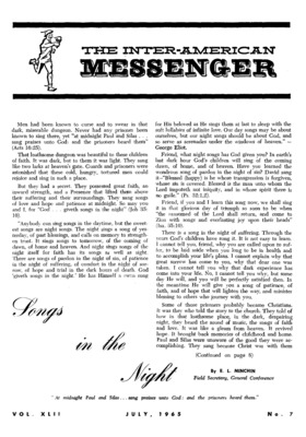 The Inter-American Messenger | July 1, 1965