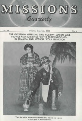 Missions Quarterly | October 1, 1951