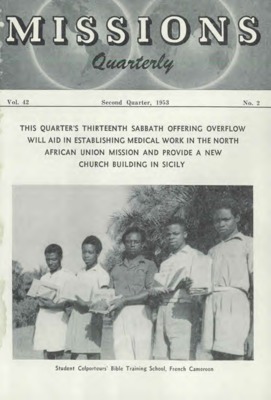 Missions Quarterly | April 1, 1953