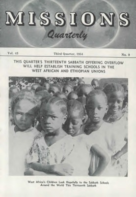 Missions Quarterly | July 1, 1954