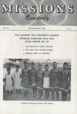 Missions Quarterly | July 1, 1955