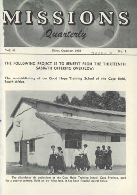 Missions Quarterly | January 1, 1959