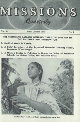 Missions Quarterly | January 1, 1962