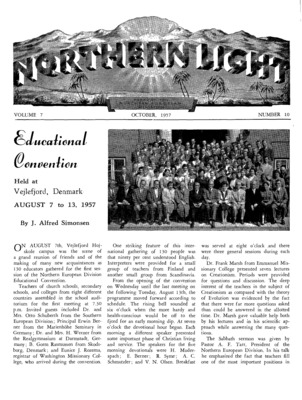 Northern Light (European) | October 1, 1957