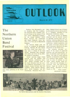 Northern Union Outlook | March 30, 1973