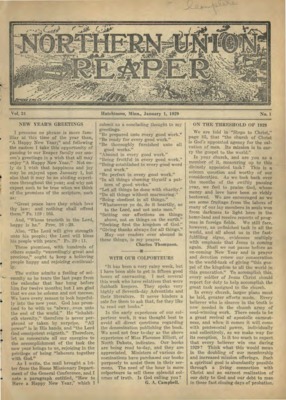Northern Union Reaper | January 1, 1929