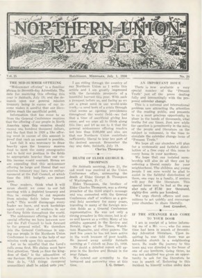 Northern Union Reaper | July 1, 1930
