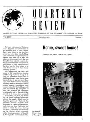 Quarterly Review | September 1, 1964
