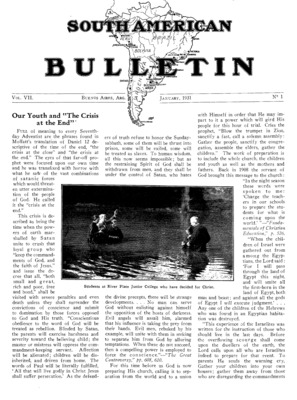 South American Bulletin | January 1, 1931