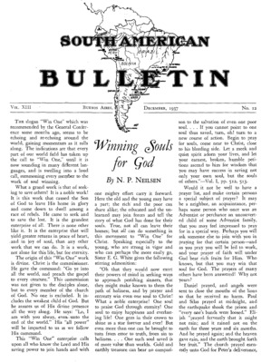 South American Bulletin | December 1, 1937