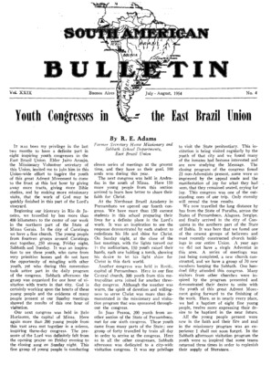 South American Bulletin | July 1, 1954