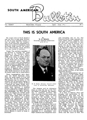 South American Bulletin | April 1, 1958