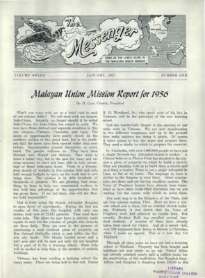 The Messenger | January 1, 1957