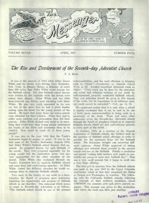 The Messenger | April 1, 1957