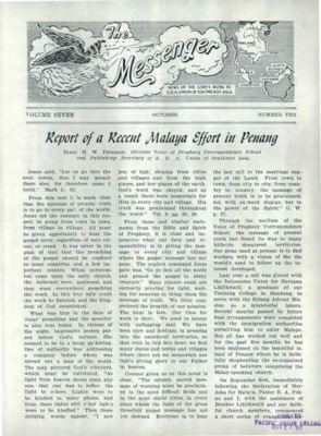 The Messenger | October 1, 1957