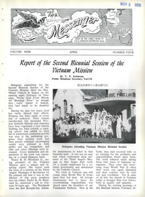The Messenger | April 1, 1959