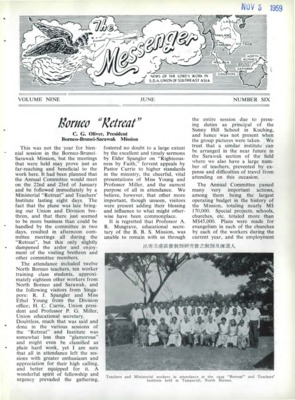 The Messenger | June 1, 1959