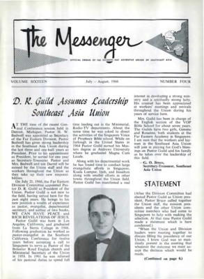 The Messenger | July 1, 1966