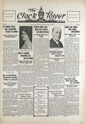 The Clock Tower | May 17, 1928