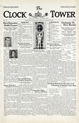 The Clock Tower | December 18, 1936
