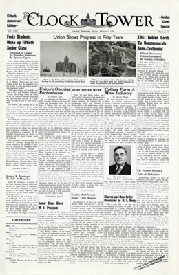The Clock Tower | March 7, 1941