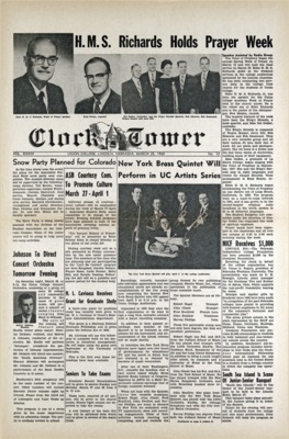 The Clock Tower | March 25, 1960