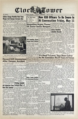 The Clock Tower | May 11, 1962